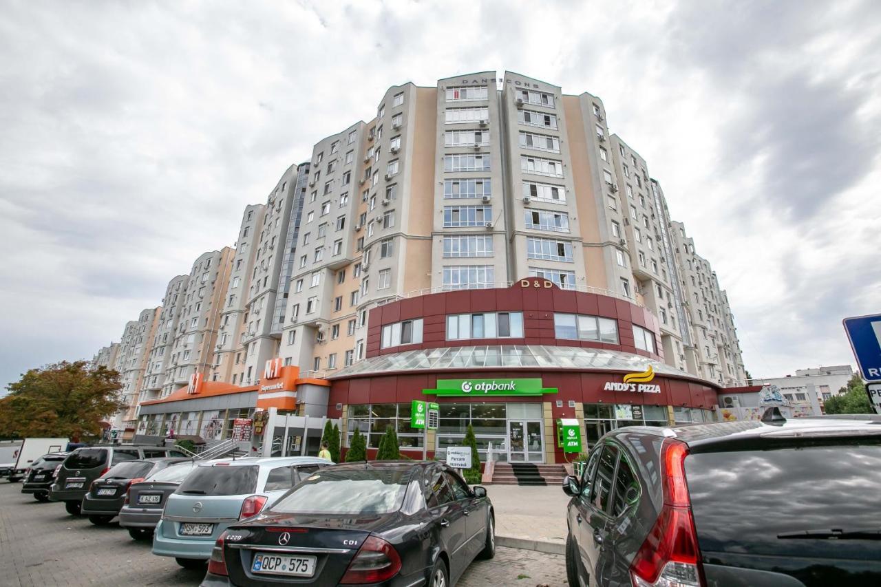 Apartament De Lux Cu 2 Camere Si Living Chisinau Luaran gambar
