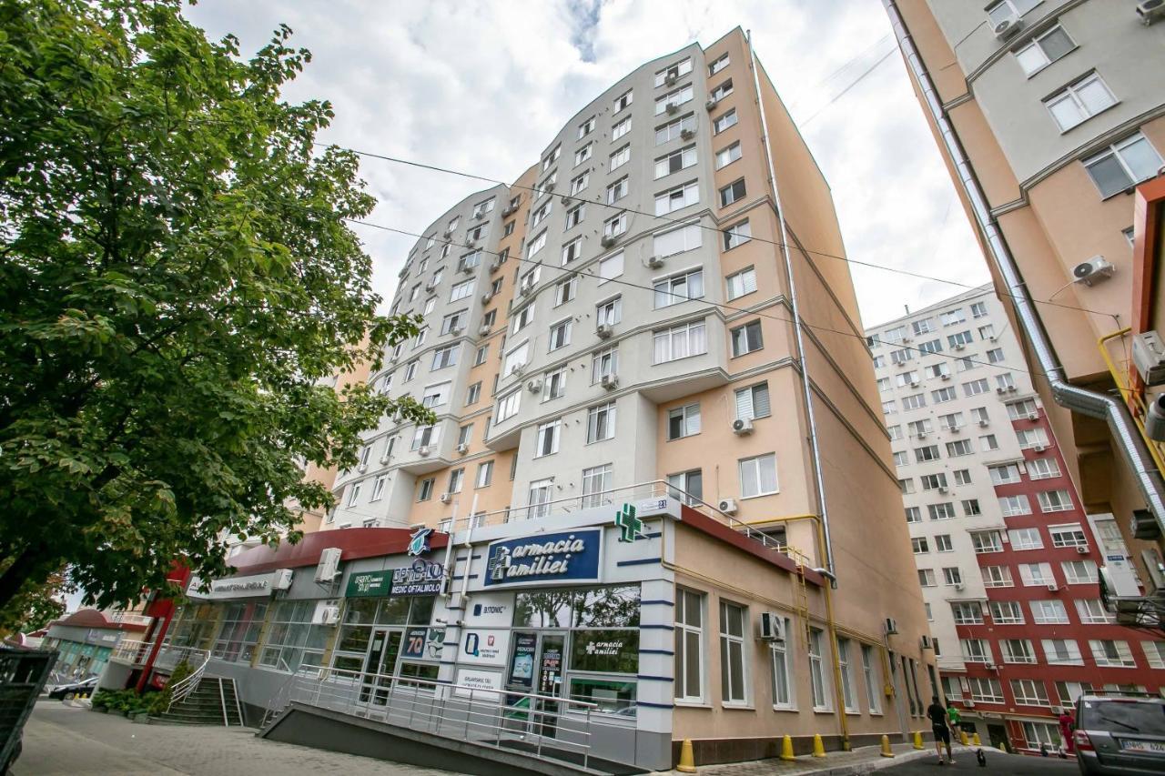 Apartament De Lux Cu 2 Camere Si Living Chisinau Luaran gambar